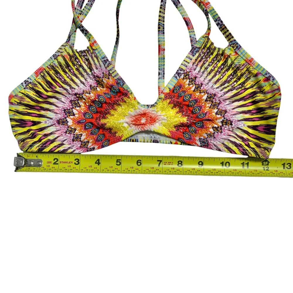 Sunbeam Utopia Beaded Halter Bikini Top - Picture 11 of 15